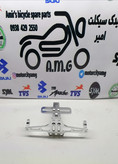 پایه ( استند ) پلاک حرفه ای اسپرت رنتال CNC ( نقره ای )