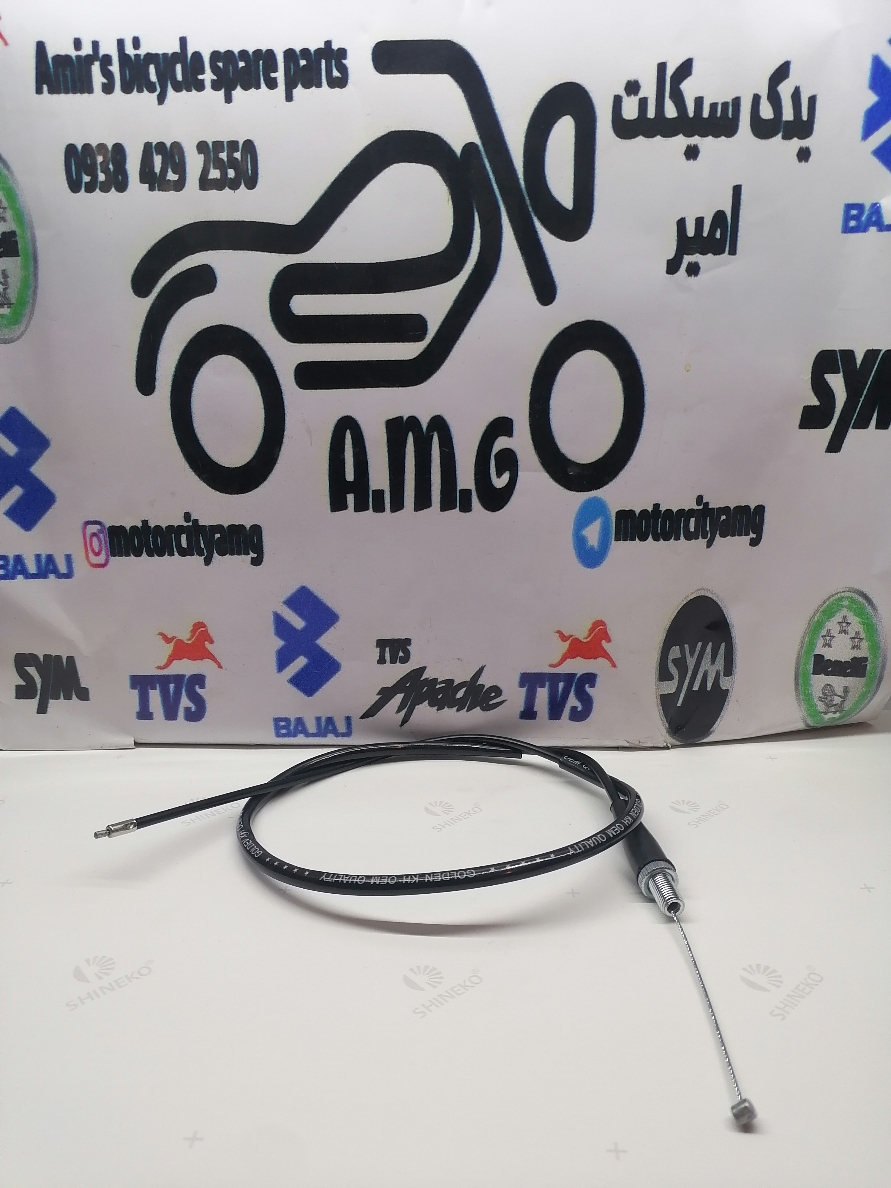 سیم گاز موتور تریل gy جی وای و فلات پرواز طرح CRF سی ار اف کاربرات