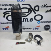 اگزوز(منبع) قهرمانی برند اکروپاویچ 6 گوش سایلنسردار کربن