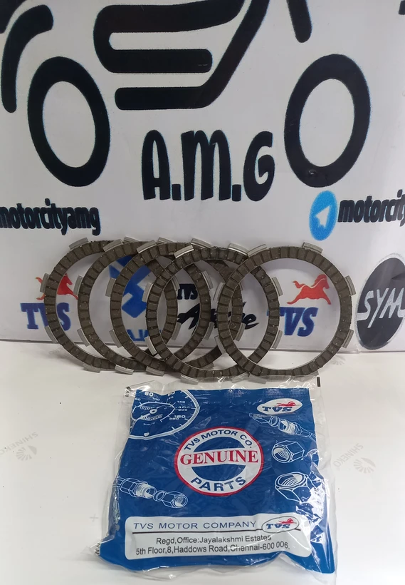 صفحه کلاچ موتور اپاچی 150 ، 160 ، 180 و HLX 150 اچ ال ایکس (5عددی) درجه یک با ضمانت