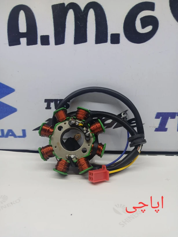 بوبین ( دستگاه ) سیم پیچی برق موتور اپاچی 150 ، 160 و 180