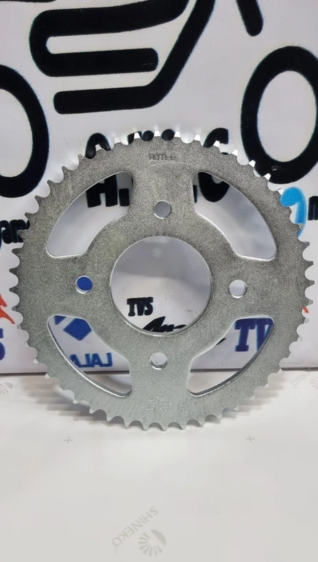 دنده ( طبق ) زنجیر چرخ عقب موتور گالکسی NA 180 و N180 ( فولادی کیفیت درجه 1 )